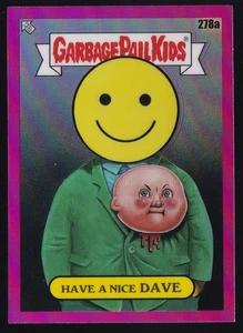 2024 Garbage Pail Kids Chrome - Have A Nice Dave Pink Refractor  - Picture 1 of 2