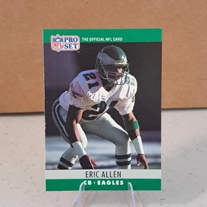 1990 Pro Set ERIC ALLEN #243 NFL HOF Philadelphia Eagles 7-25-25 - Picture 1 of 2