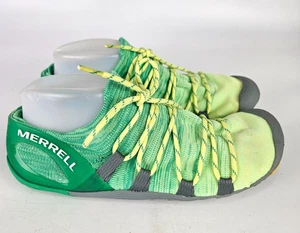 Merrell Vapor Glove 4 3D Terreno Performance Zapatos Mujer 9.5 Sunny Lime/Escarabajo - Imagen 1 de 5
