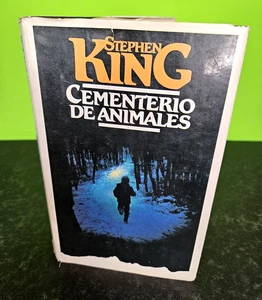 Cementerio de Animales by Stephen King, 1985 Círculo de lectores HB DJ, Columbia - Picture 1 of 13
