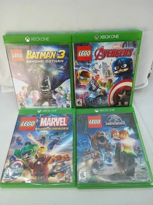 4 Juegos, Xbox One Lego Batman 3, Jurassic Park, Avengers, Marvel Super Heroes Foto 1 de 4