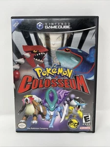 Pokemon Coliseo GameCube Completo con Manual Probado Etiqueta Negra Primera Impresión - Imagen 1 de 16