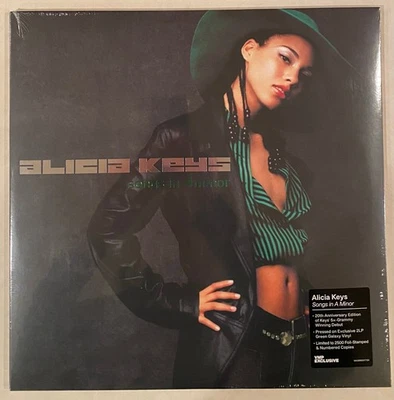 ALICIA KEYS Songs in A Minor numbered GALAXY GREEN vinyl NEW SEALED 2 x LP - Image 1 of 4