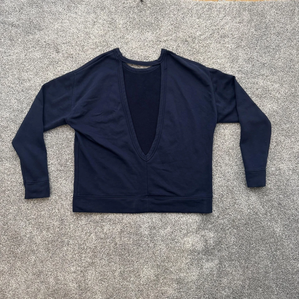 Nike Sudadera Mujer Pequeña Cuello Redondo Pullover Versa Espalda Abierta 938901-451 Foto 1 de 4