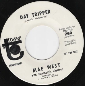 Mae West '66 Day Tripper/Treat Him Right DJ Tower 260 UNPLAYED MINT- - Picture 1 of 2