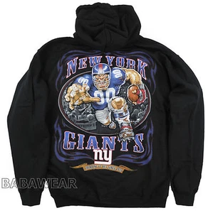 Giants Running Back Pullover Hoody NFL New York NY Football Hoodie BABA - Picture 1 of 4