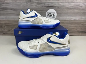 *Nike KD IV 4 Alternate White MVP Blue Durant IB3546-100 Authentic - Picture 1 of 10