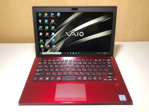VAIO S11 RED EDITION VJS112C12N LTE SIM i7 8550U 16GB/512GB 64bit Office2016 - Picture 1 of 10