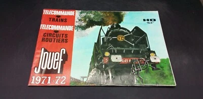 Catalogue Jouef 1971-72 Train et circuits routiers ancien jouet - Photo 1/4