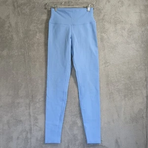 Alo Seashell Blue High Waist Airlift Leggings Yoga Pants Sz S RN #87370 - Picture 1 of 11