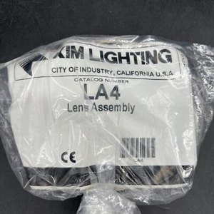 KIM Lighting La4 Lens Assembly (New Lens And Clip) 03240 - Picture 1 of 5