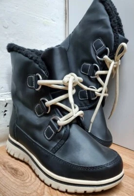 Merona Women's  Marika Winter Boots-Black-(Size 6) NWOB!  - Image 1 of 4