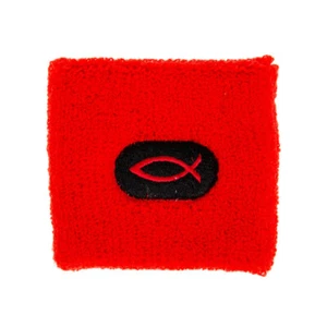 Schweißband "Fisch" - rot (*NEU*) - Picture 1 of 1