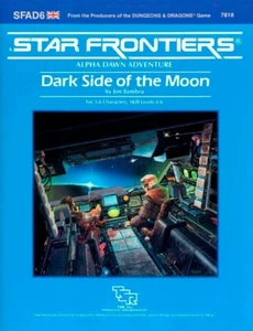 Star Frontiers: (SFAD6) Dark Side of the Moon TSR HOBBIES Sci Fi RPG D&D - Imagen 1 de 1