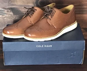 Cole Haan OriginalGrand Schwng Ultra Wingtip Oxford. Brand New. Men Sizes 10 M - Picture 1 of 13
