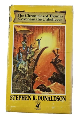 Chronicles of Thomas Covenant Unbeliever Book Set 3 Stephen Donaldson PB - Image 1 of 4