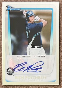2011 Bowman Draft Picks & Prospects Autograph Rich Poythress Mariners #BPA-RP