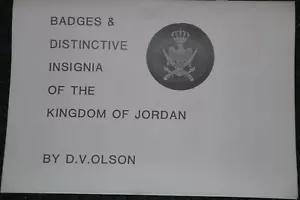 COPIA DE INSIGNIAS E INSIGNIAS DISTINTIVAS LIBRO REINO DE JORDAN - Imagen 1 de 4