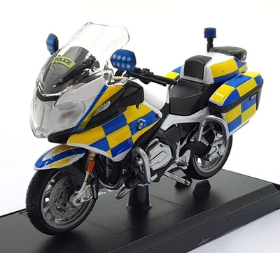 Maisto 1/18 Scale 15953 - BMW R 1200 RT Motorbike - Police - Image 1 of 4