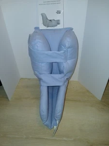Medline Heel Raiser Heel Protector One Size Sky Blue With Instruction Manual - Picture 1 of 15