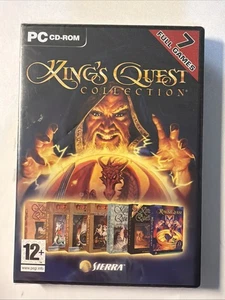 King's Quest Collection Windows PC CD-ROM Game 2-Discs (7 Full Games) RARE OOP - Picture 1 of 2