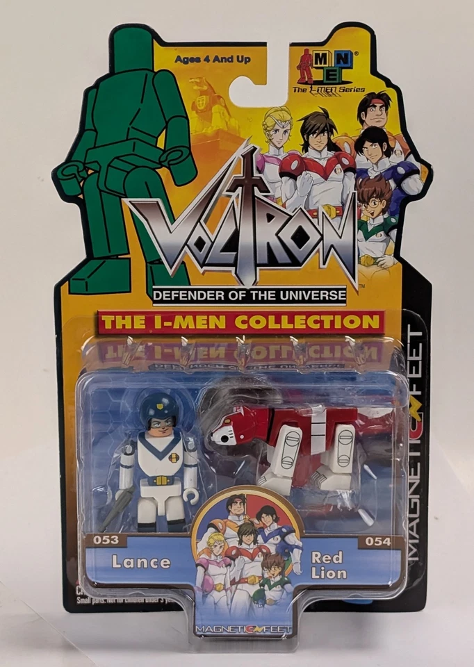 Toynami I-Men Voltron Defender of the Universe Lance & Red Lion Packaged - Image 1 of 3