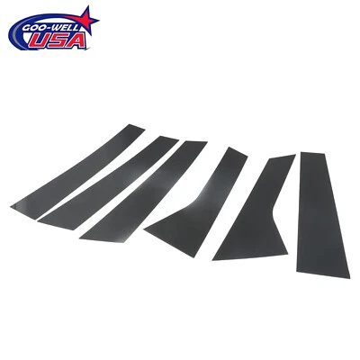 6 piezas postes de pilar central moldura de ventana para Land Rover Range Rover Evoque 2012-18 Foto 1 de 4