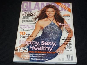 2000 NOVEMBER GLAMOUR MAGAZINE - DEBRA MESSING - FASHION SUPER MODELS - L 7875 - Picture 1 of 2