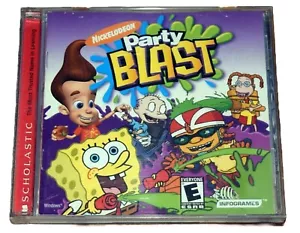 Nickelodeon Party Blast PC CD Rom 2002 Infogramas Videojuego de Computadora - Imagen 1 de 2