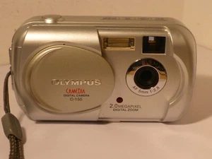 OLYMPUS CAMEDIA C-150 Digital Camera 5mm F2.8 LENS , FULLY WORKING (807) - Picture 1 of 9