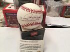 HOWARD JOHNSON METS 86 METS W S CHAMPS INSIG OMLB BASEBALL WITH COA AND CASE
