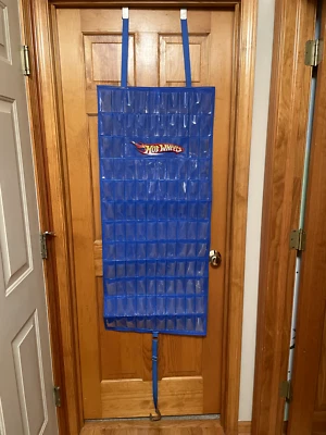 Vintage Tara Mattel Hot Wheels Door Hanging Hot Wheels Car Holder with Straps - Image 1 of 4