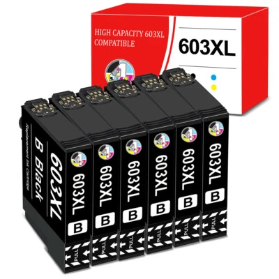 INK4LESS LOTTO cartucce inchiostro I4L marca 603XL per uso Epson XP2100 XP-3100 XP-4105 WF-2830