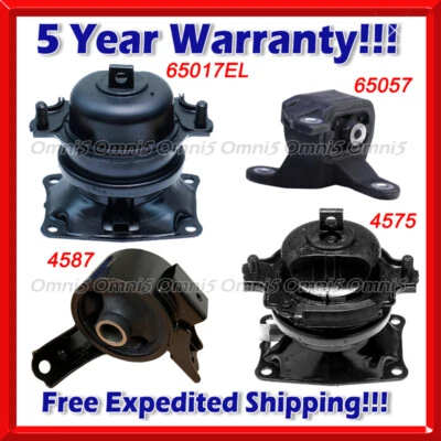 M620 Fits 2011-2016 Honda Odyssey 3.5L 6 speed AUTO, Motor & Trans Mount Set 4pc - Image 1 of 4