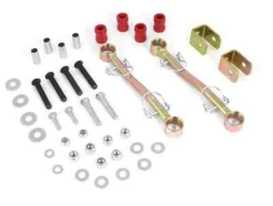 Jeep TJ Wrangler Front Quick Release Sway Bar Link kit - Rugged Ridge 18320.01 - Picture 1 of 2