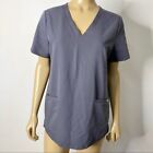 FIGS Technical Collection Women’s Size Small Pockets Casma Scrub Top Medical