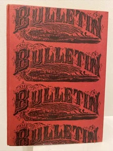 THE BULLETIN BOOK: A SELECTION FROM THE 60'S 1st Edition HC Book RED - Picture 1 of 16