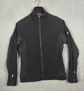 Kuhl Impakt Jacket Men's Large Black Full Zip Softshell Hiking Nylon Stretch - Picture 1 of 19