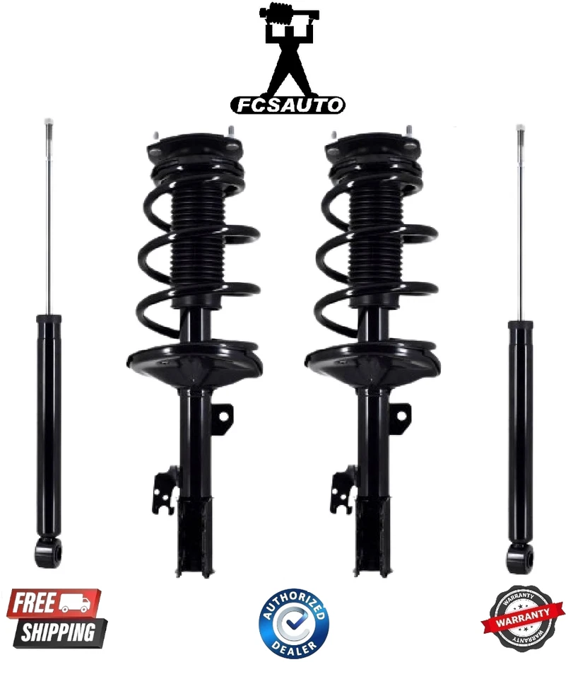 Amortiguadores delanteros y traseros para Toyota Sienna 2004-2006 2x2/4X4 Foto 1 de 1