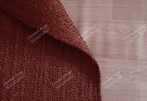 Indian Hand Braided Jute Runner Doormat Rug Brown Jute Rug Vintage Large Rug - Picture 1 of 6