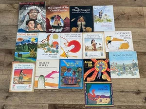 Native American picture books - lot of 15-Brother Eagle, Sister Sky... - Picture 1 of 9