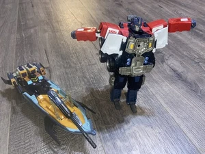 Transformers Energon Mega Class Deception Mirage Grand Convoy Leader Optimus - Imagen 1 de 8