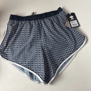 Abito pantaloncino corsa uomo coniglio tg L ripeti 5” blu fantasia “XO” AOP NUOVO CON ETICHETTE - Foto 1 di 15