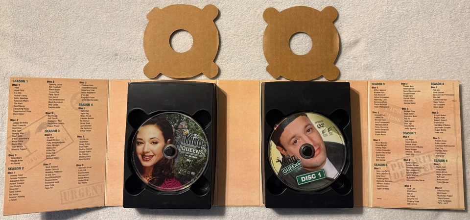 The King of Queens: Complete Series (DVD, 27 Disc Set) Leah Remini/Kevin James Foto 1 de 3