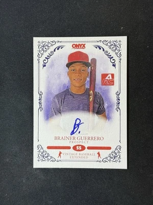 Tinta azul extendida Brainer Guerrero 2022 Onyx vintage automática/400 Foto 1 de 2