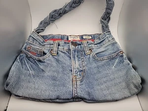Vintage OshKosh B’Gosh Denim Jeans Custom Purse Small - Picture 1 of 8