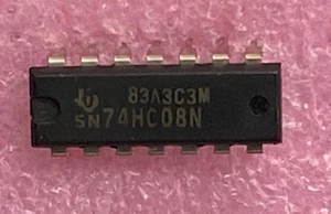 Texas Instruments SN74HC08N Quadruple 2-Input AND Gate Integrated Circuit - Bild 1 von 1