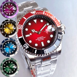 Fashion 20BAR Tandorio Red Gradient Dial NH35 40mm Men Watch Sapphire Cyclops - Picture 1 of 37