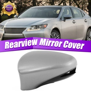 JUEGO FUNDA ESPEJO RETROVISOR EXTERIOR LADO IZQUIERDO PLATA PARA 13-15 GS350 IS350 14-18 8791A30D10A0 - Imagen 1 de 16