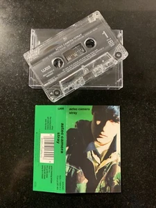 AZTEC CAMERA - STRAY (UK CASSETTE TAPE) - Picture 1 of 5